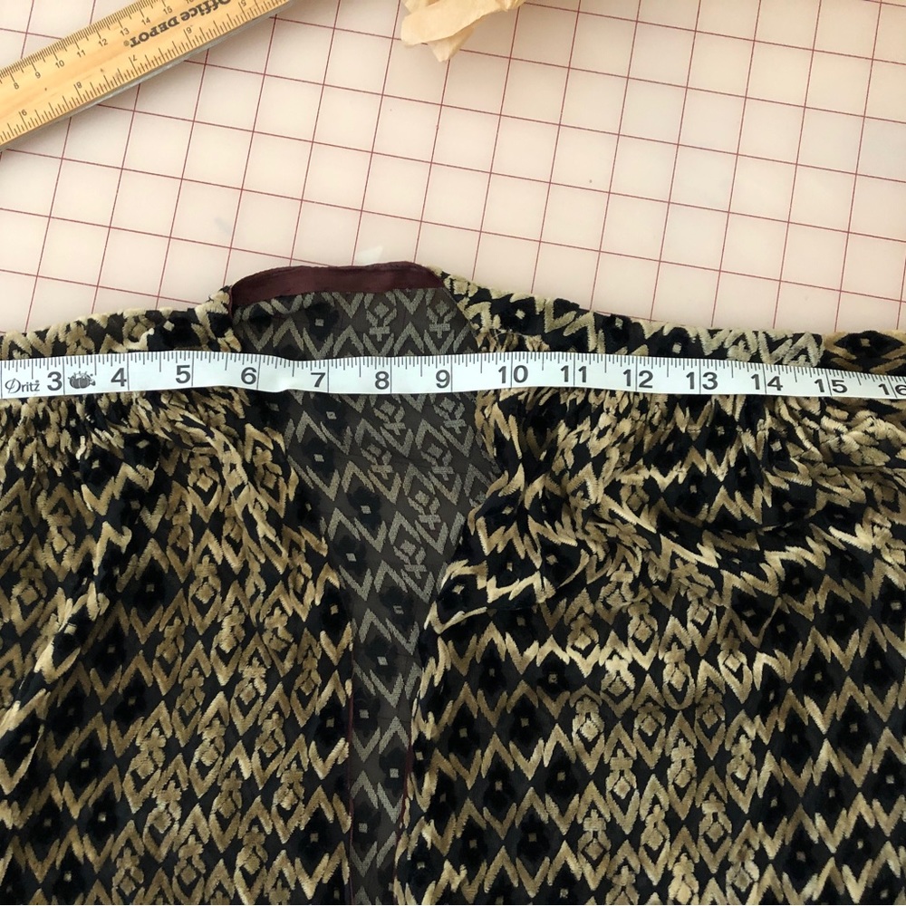 Vintage 1920’s cut velvet blouse - Picture 9 of 9